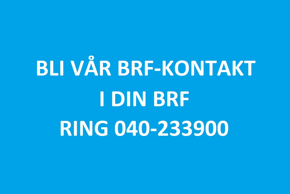 BRF - HÅLL KOLL PÅ DIN BRF